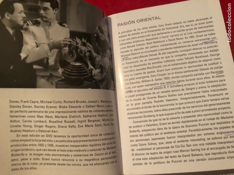 Cine: Librito cinemateca cary grant - Foto 4