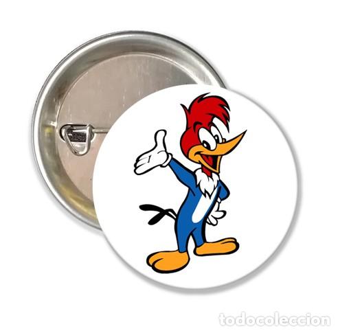 Cine: CHAPA ALFILER 38 MM - DIBUJOS - EL PAJARO LOCO
