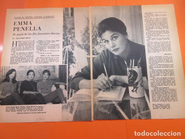 Cine: ARTICULO 1962 - EMMA PENELLA  - 4 PAGINA