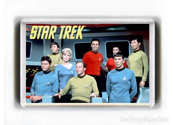 Cine: IMAN ACRILICO NEVERA - SERIES DE TELEVISION STAR TREK