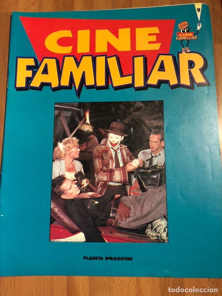 Cine: Fasc&iacute;culo cine familiar planeta agostini 9.el circo.charlie chaplin hermanos marx dumbo....