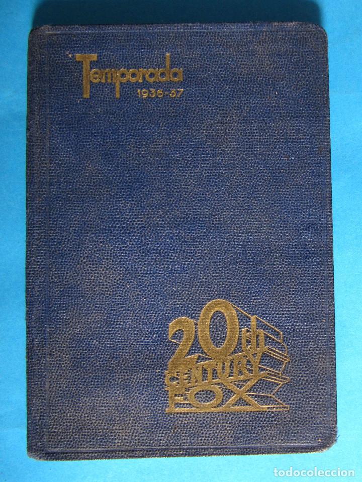 Cine: LIBRO DE PROGRAMACI&Oacute;N. TEMPORADA 1936 - 37. 20TH CENTURY FOX. - Foto 1