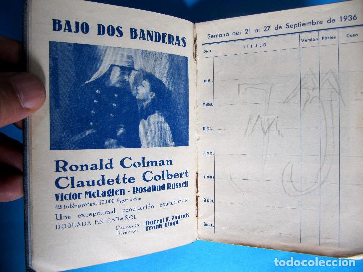 Cine: LIBRO DE PROGRAMACI&Oacute;N. TEMPORADA 1936 - 37. 20TH CENTURY FOX. - Foto 6