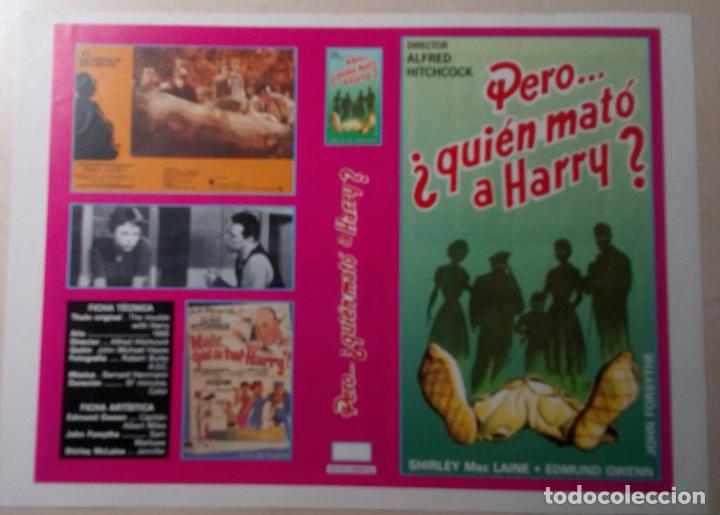 Cine: PERO...QUIEN MATO A HARRY?.SHIRLEY MACLAINE.ALFRED HITCHCOCK.CARATULA VHS.