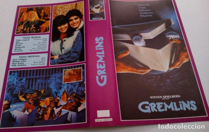 Cine: GREMLINS.CARATULA VHS. - Foto 1