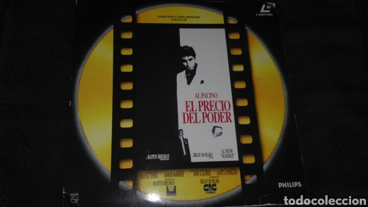 Cine: Pelicula laser disc EL PRECIO DEL PODER - Foto 1