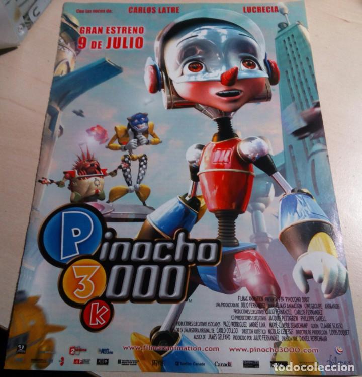 Cine: CARLOS LATRE.LUCRECIA.PINOCHO 3000.POSTER MEDIANO.2004.