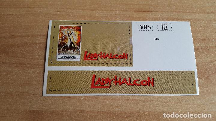 Cine: PEGATINA CINE PELICULA -- LADY HALCON - Michelle Pfeiffer