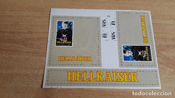 Cine: PEGATINA CINE PELICULA -- HELLRAISER - Foto 1