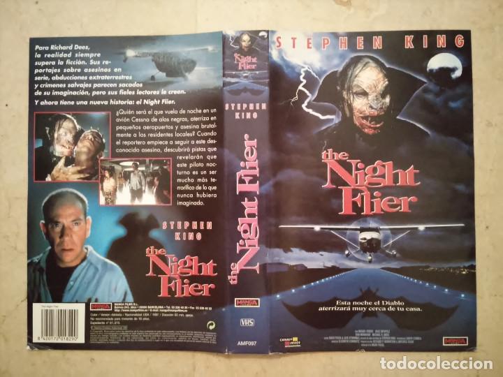 Cine: CARATULA ORIGINAL - A4- THE NIGHT FLIER - STEPHEN KING - ARCHIVO - TERROR