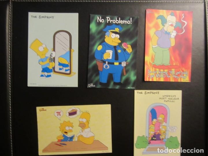 Cine: LOTE POSTALES VINTAGE THE SIMPSONS