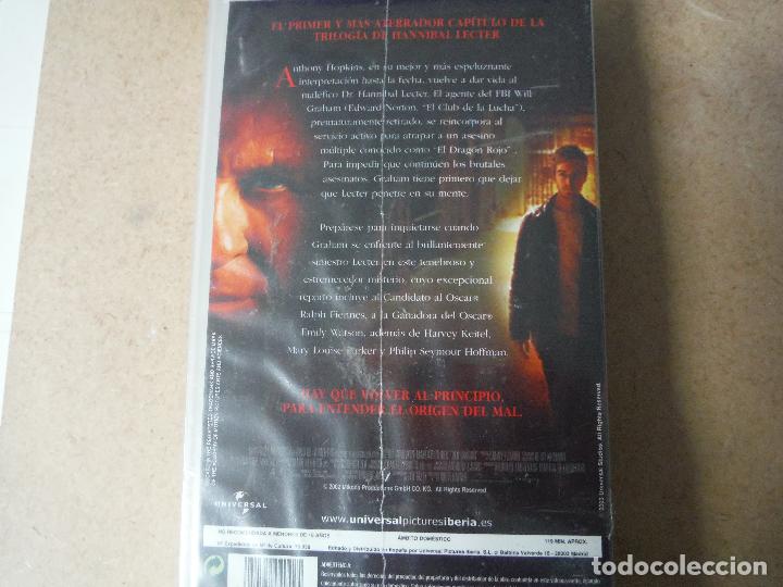 Cine: VIDEO EL DRAGON ROJO - Foto 2