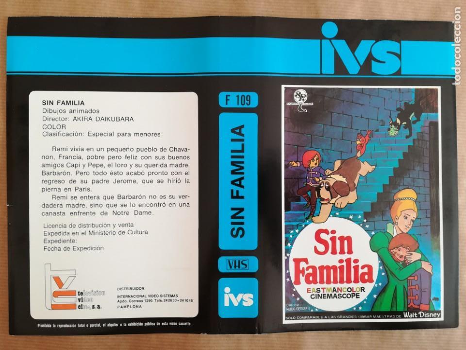 Carátula Película Vídeo Vhs Ivs Sin Familia C Comprar En Todocoleccion 145774918 4026