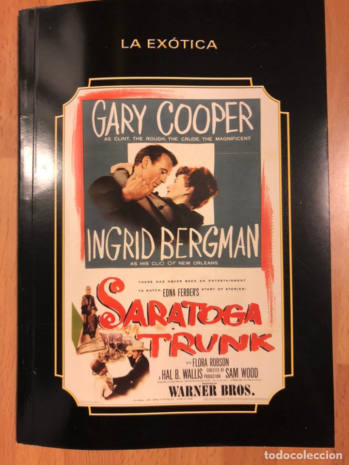 Cine: Librito la ex&oacute;tica gary cooper ingrid bergman