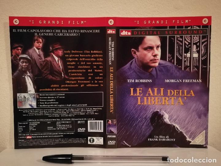 Cine: CARATULA ORIGINAL ITALIANA -A4- CADENA PERPETUA - STEPHEN KING - TIM ROBBINS