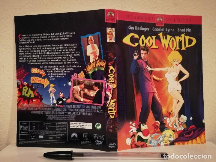 Cine: CARATULA ORIGINAL -A4- COOL WORLD - KIM BASINGER - BRAD PITT