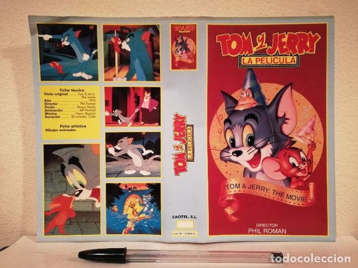 Cine: CARATULA COLECCIONABLE -A4- TOM Y JERRY LA PELICULA - INFANTIL