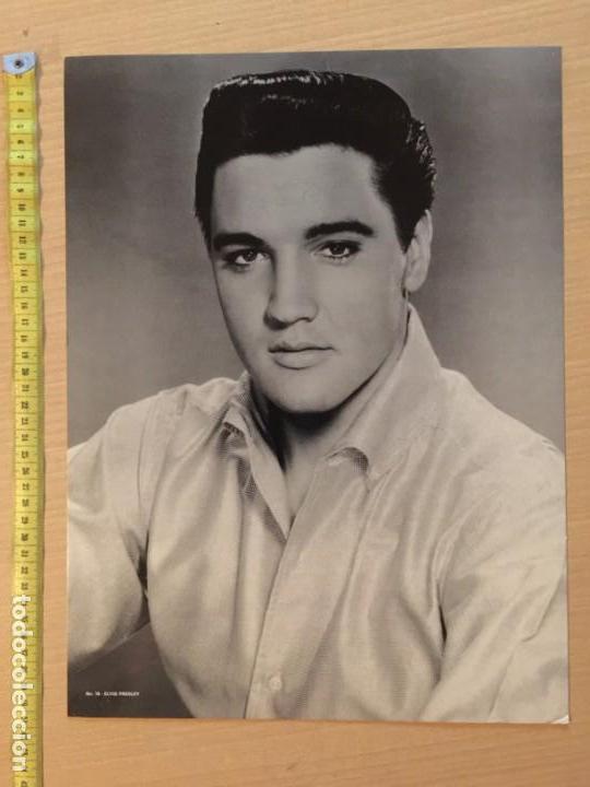 Cine: ELVIS PRESLEY LAMINA FOTO DE CARTON ANTIGUA