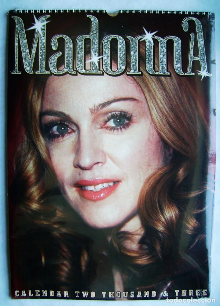 Cine: MADONNA, CALENDARIO 2003. DIN A-3.