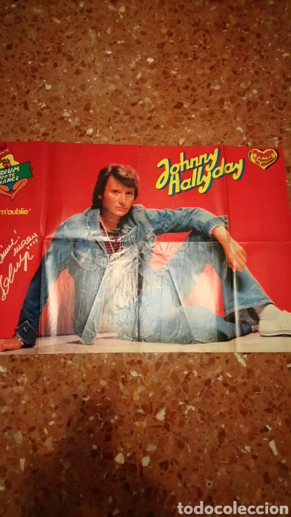 Cine: Johnny Hallyday poster - Foto 1