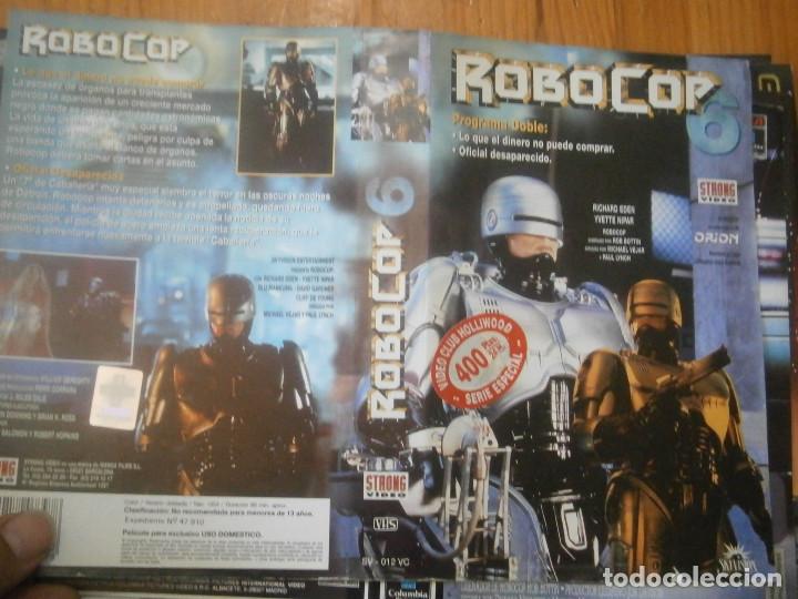 Cine: &iexcl;Robocop &iexcl;SOLO CARATULA&iexcl;&iexcl; ediccion video club&iexcl;&iexcl;&iexcl;&iexcl;&iexcl;&iexcl;&iexcl;&iexcl;&iexcl;&iexcl;no se admite de bolucciones&iexcl;&iexcl;''