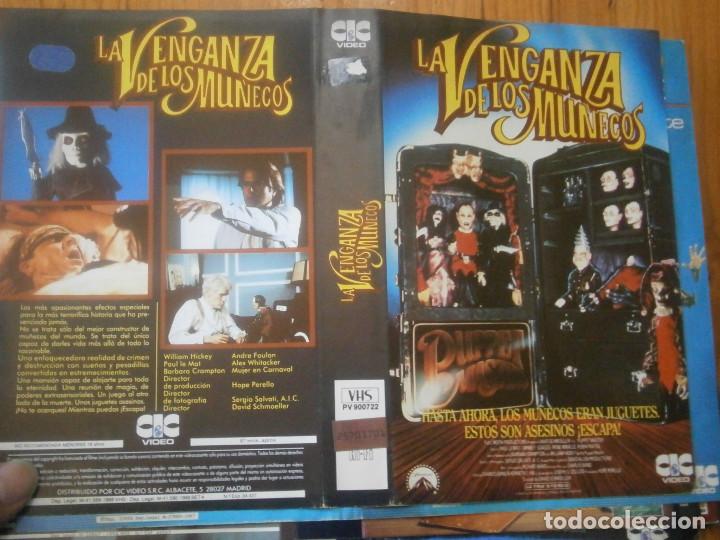 Cin&eacute;ma: 'la venganza &iexcl;&iexcl;CARATULA ,ORIGINAL&iexcl;' DE VIDEO&iexcl;&iexcl;SOLO CARATULA&iexcl;&iexcl;