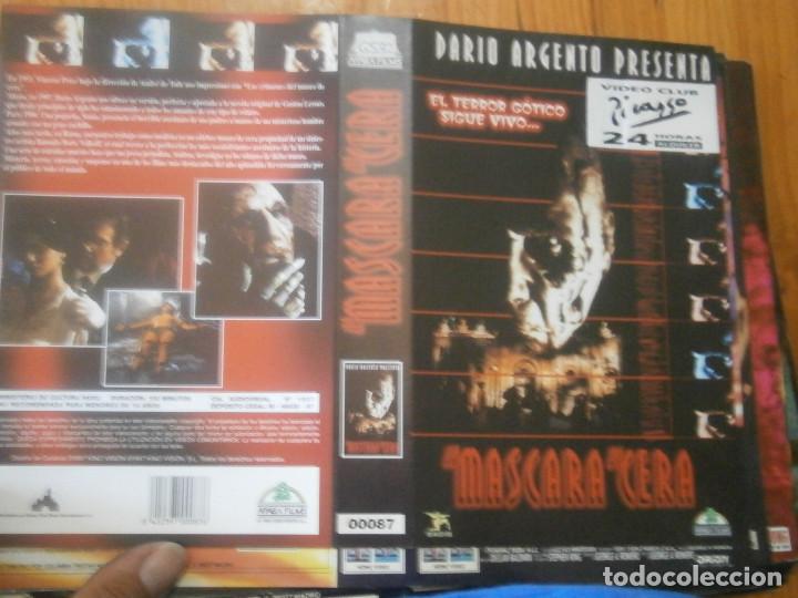 Cin&eacute;ma: 'mascara &iexcl;&iexcl;CARATULA ,ORIGINAL&iexcl;' DE VIDEO&iexcl;&iexcl;SOLO CARATULA&iexcl;&iexcl;