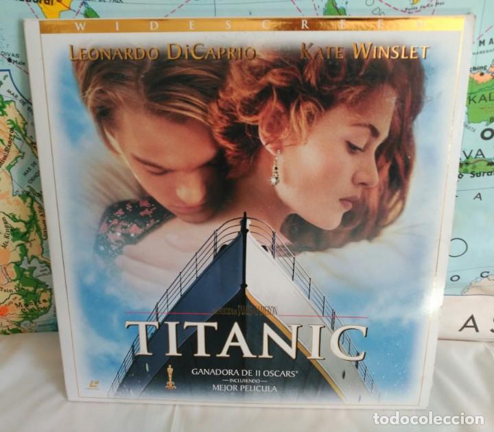 Cine: Titanic laser disc. Doble dos discos - Foto 1