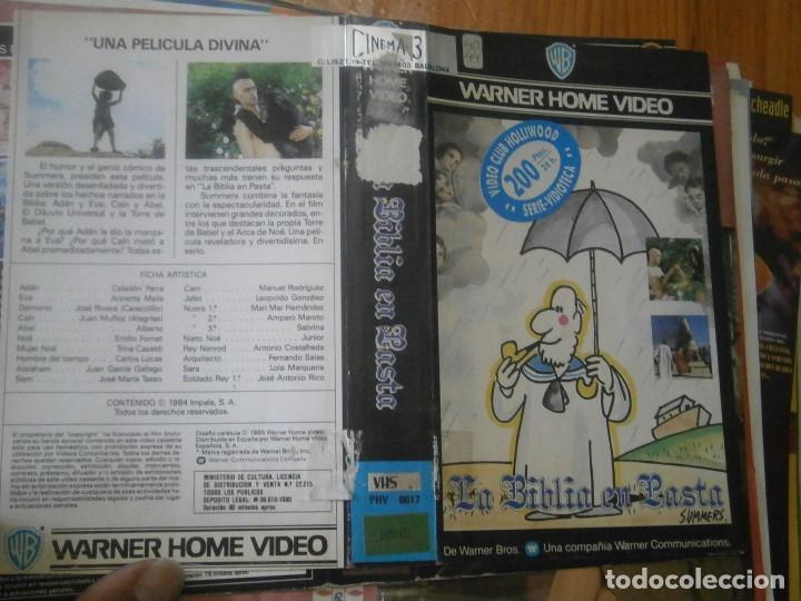 Cin&eacute;ma: La Biblia &iexcl;&iexcl;CARATULA&iexcl;&iexcl;ORIGINAL,DE VIDEO CLUB,, &iexcl;&iexcl;&iexcl;SOLO CARATULA&iexcl;&iexcl;