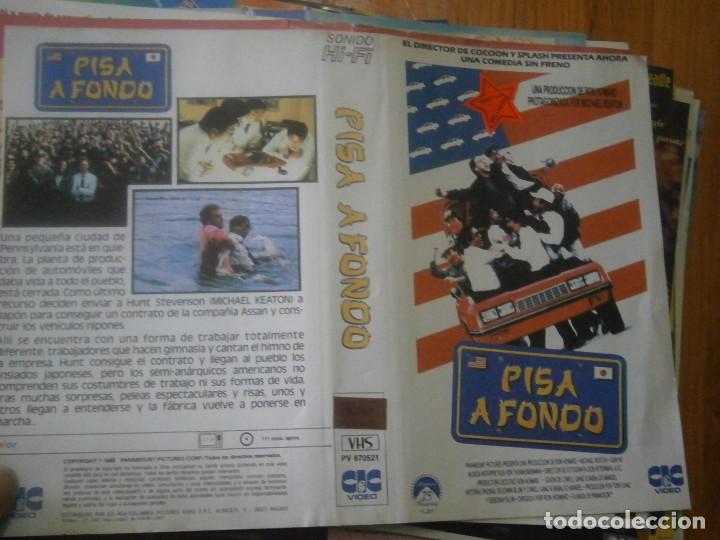 Cin&eacute;ma: Pisa a fondo &iexcl;&iexcl;CARATULA&iexcl;&iexcl;ORIGINAL,DE VIDEO CLUB,, &iexcl;&iexcl;&iexcl;SOLO CARATULA&iexcl;&iexcl;
