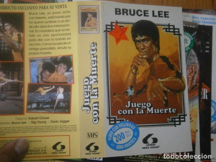 Cinema: Juego con la muerte &iexcl;&iexcl;CARATULA&iexcl;&iexcl;ORIGINAL,DE VIDEO CLUB,, &iexcl;&iexcl;&iexcl;SOLO CARATULA&iexcl;&iexcl;