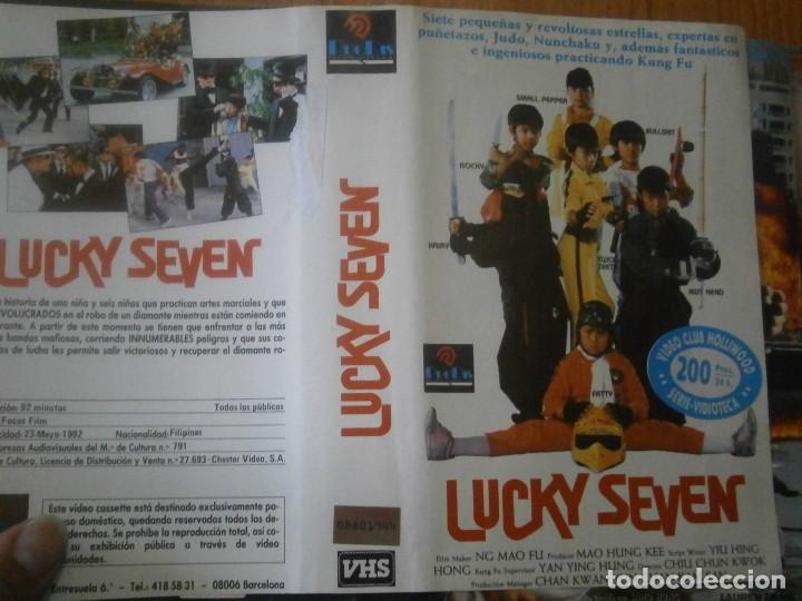 Cinema: Lucky &iexcl;&iexcl;CARATULA&iexcl;&iexcl;ORIGINAL,DE VIDEO CLUB,, &iexcl;&iexcl;&iexcl;SOLO CARATULA&iexcl;&iexcl;