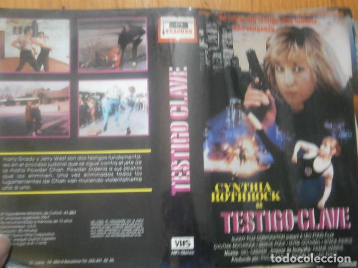 Cinema: Testigo &iexcl;&iexcl;CARATULA&iexcl;&iexcl;ORIGINAL,DE VIDEO CLUB,, &iexcl;&iexcl;&iexcl;SOLO CARATULA&iexcl;&iexcl;