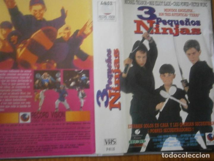 Kino: &iexcl;3 ninjas &iexcl;CARATULA&iexcl;&iexcl;ORIGINAL,DE VIDEO CLUB,, &iexcl;&iexcl;&iexcl;SOLO CARATULA&iexcl;&iexcl;