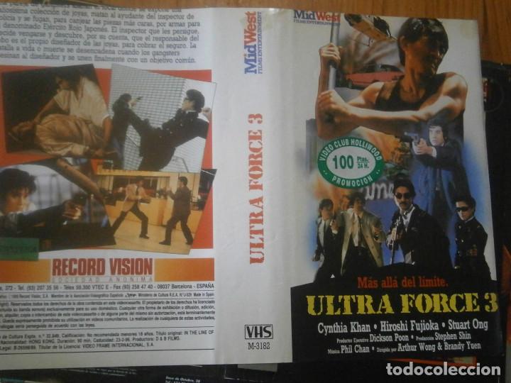 Kino: Ultra force &iexcl;&iexcl;CARATULA&iexcl;&iexcl;ORIGINAL,DE VIDEO CLUB,, &iexcl;&iexcl;&iexcl;SOLO CARATULA&iexcl;&iexcl;