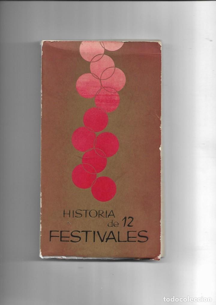 Cine: Historia de 12. Festivales, I. del 21 al 27 de septiembre de 1953. XII. del 5 al 14 de junio de 1964