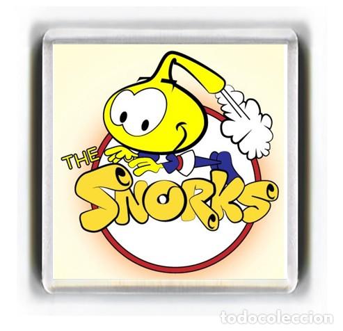 Cine: IMAN ACRILICO NEVERA - DIBUJOS ANIMADOS LOS SNORKELS