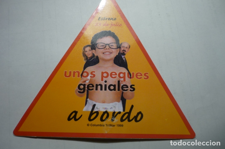 Cine: pegatina cine unos peques geniales a bordo