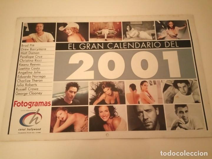Kino: Calendario Fotogramas a&ntilde;o 2001