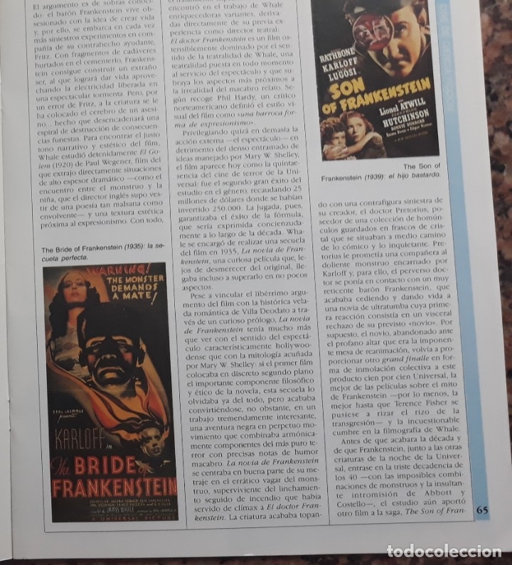 Cine: boris karloff frankenstein