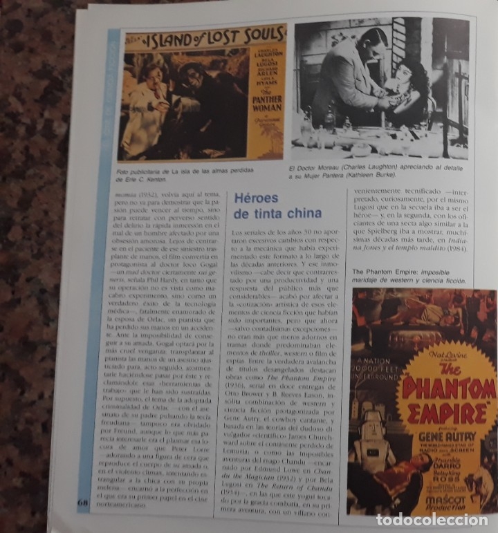 Cin&eacute;ma: bela lugosi chales laughton el doctor moreau