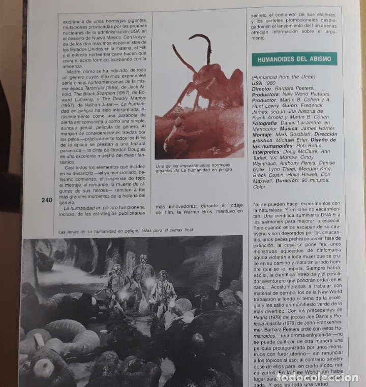Kino: la humanidad en peligro hormigas gigantes