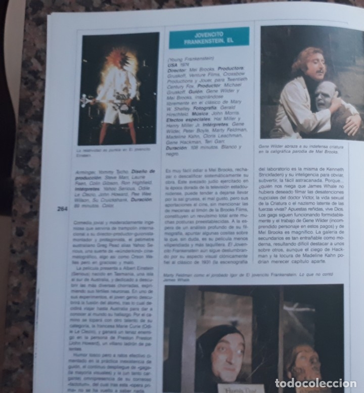 Cine: frankenstein doctor MEL BROOKS GENE WILDER MARTY FIELDMAN