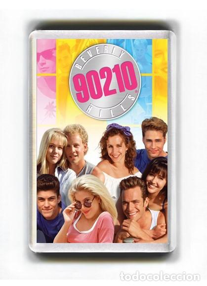 Cine: IMAN ACRILICO NEVERA - SERIES DE TELEVISION SENSACION DE VIVIR Beverly Hills, 90210