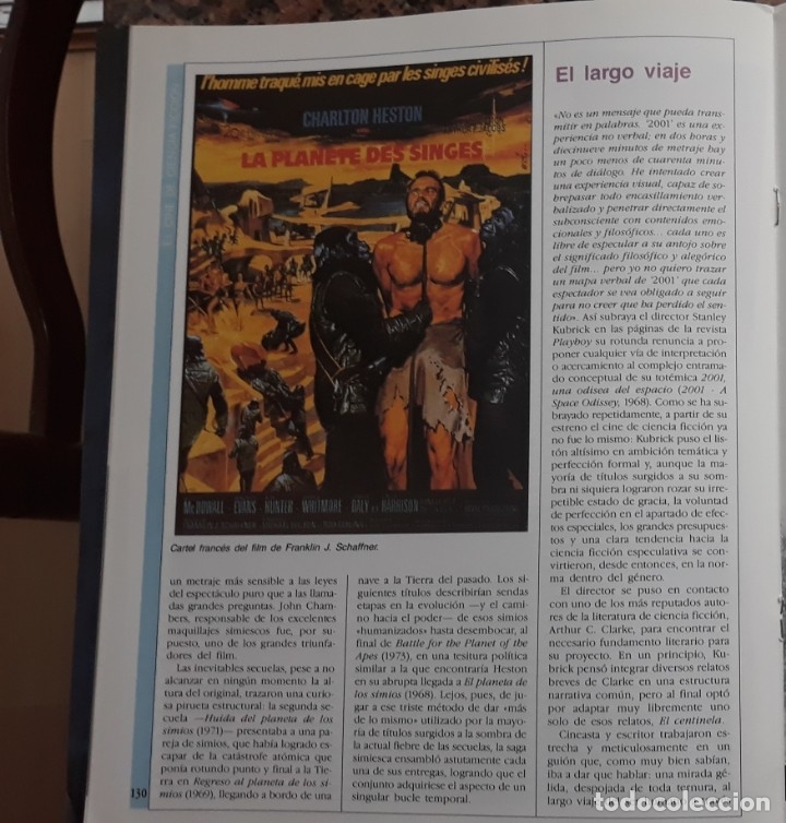 Cine: el planeta de los simios charlton heston - Foto 1