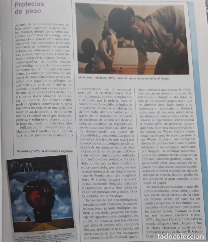 Cine: rollerball la naranja mecanica - Foto 1
