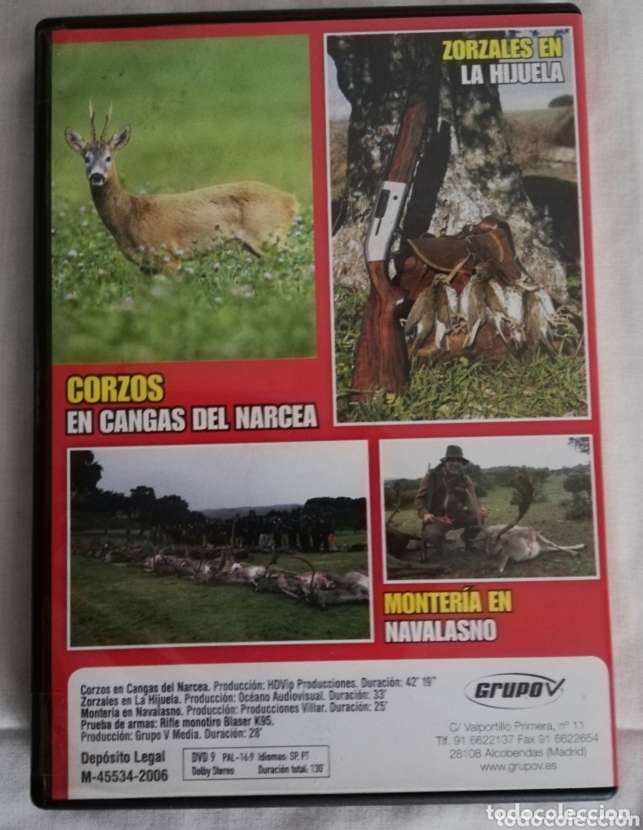 Cine: DVD CANGAS DEL NARCEA, TIERRA DE CORZOS - Foto 2
