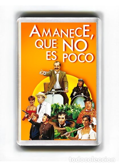 Cine: IMAN ACRILICO NEVERA - CINE AMANECE, QUE NO ES POCO