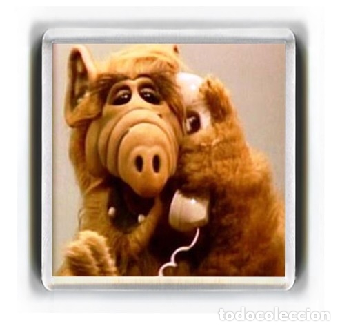 Cine: IMAN ACRILICO NEVERA - SERIES DE TELEVISION ALF