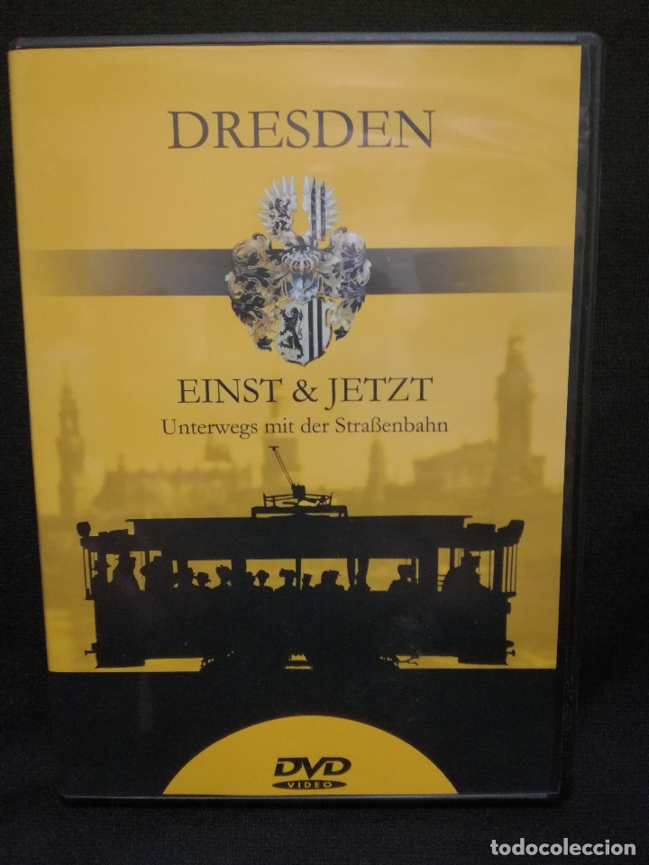 Cine: DVD - DRESDEN - EINST AND JETZT - UNTERWEGS MIT DER STRABENBAHN (IDIOMA ALEMAN)